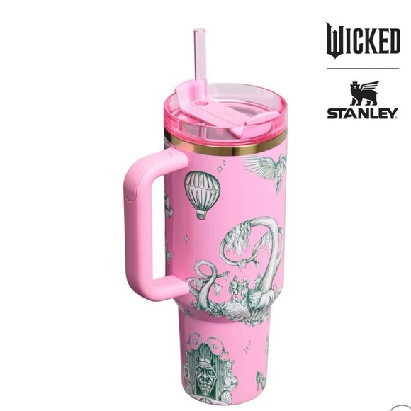 Stanley 40 oz Stainless Steel H2.0 Flowstate Quencher Tumbler Ozian Reprise - Picture 5 of 6